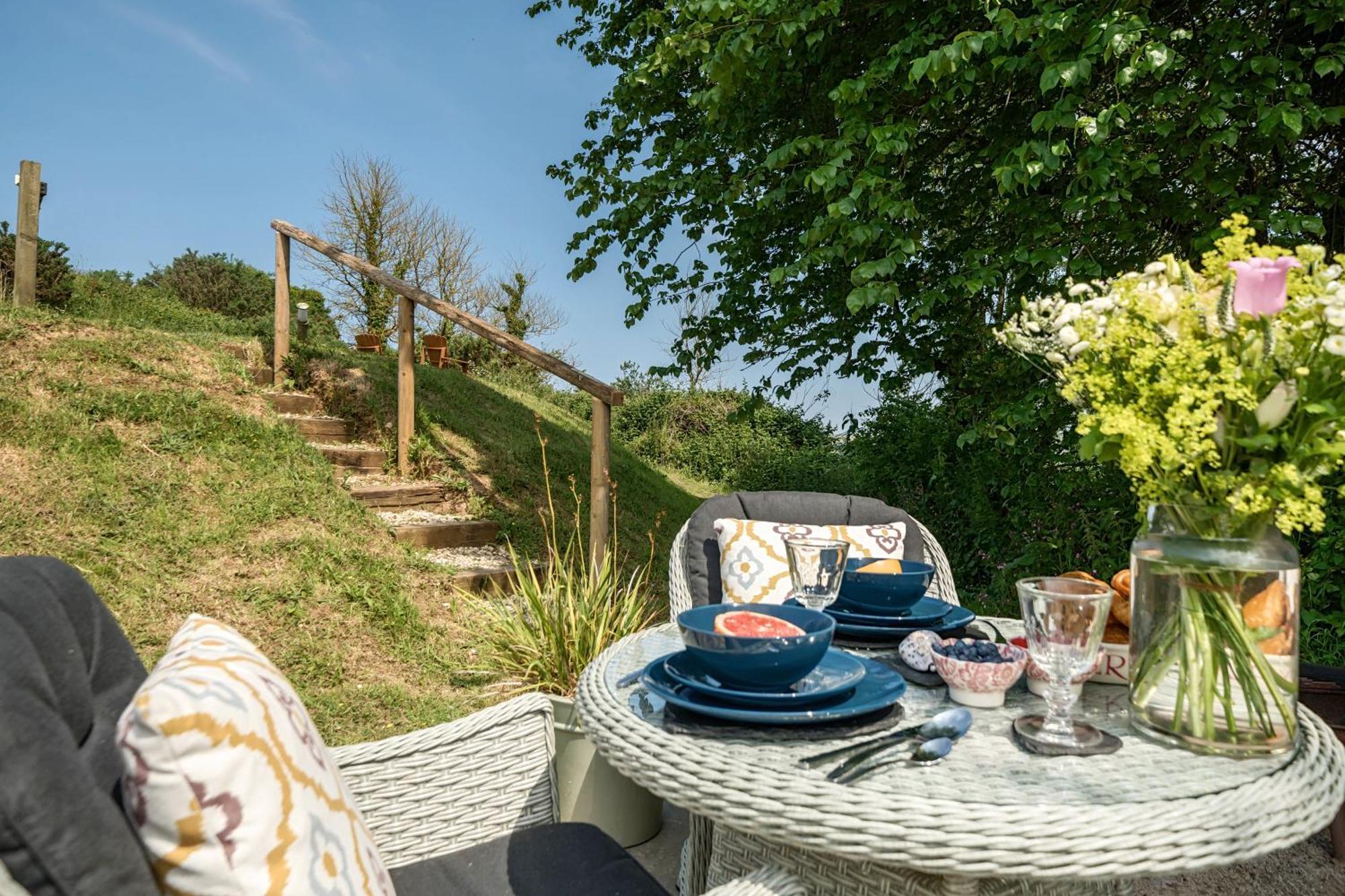The Treehouse At Salcombe Farm Vila Exterior foto